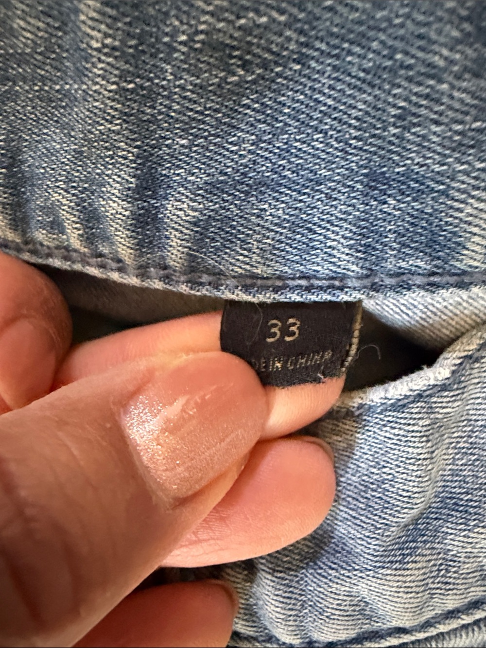 John Varvatos Light Blue Skinny Jeans - Picture 3 of 5